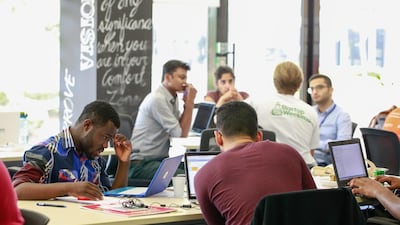 The proliferation of successful startups in the UAE is just one example of what can be achieved when society fosters young people’s dreams. Victor Besa / The National