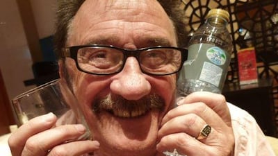 Paul Chuckle is enjoying a holiday in Dubai – and keeping his fans updated on Twitter