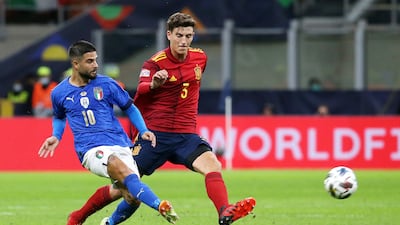 Pau Torres – 5. Didn’t have much to do as Spain dominated large parts of the game but made a feeble attempt at stopping Chiesa’s counter attack for the goal. EPA