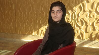 Ayda Haydarpour, 17, said it was difficult to properly follow events in Afghanistan but she plans to return some day and harbours ambitions to open the first STEM (science, technology, engineering, and mathematics) school in the country.