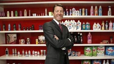Kasper Rorsted, the chief executive of Henkel, says it is important that leadership be visible.Antonie Robertson / The National