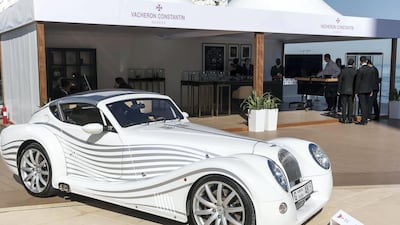 British sports-car manufacturer Morgan was represented at the event. Antonie Robertson / The National