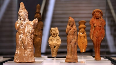 Greece has returned six Egyptian figurines after they were documented as products of illicit trafficking. EPA