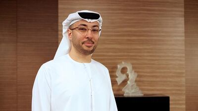 Salem Al Noaimi, the managing director, Waha Capital. Fatima Al Marzooqi / The National