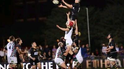 London Wasps v Harlequins in an LV Cup game at the Emirates Palace hotel in 2011.