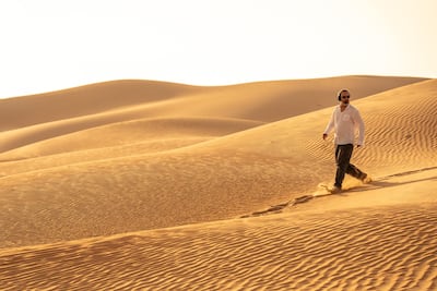 Emirati actor and stunt performer Mohamed Mostafa says Abu Dhabi’s film industry is helping UAE talent reach global productions. Photo: AD Film Commission