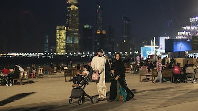 Mother of the Nation Festival in Abu Dhabi. Mona Al Marzooqi / The National