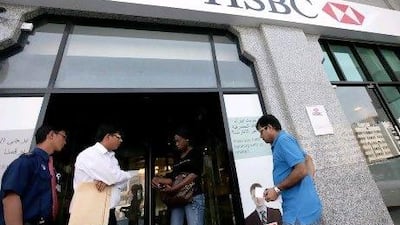 International banks in the UAE have reduced job numbers. Rich-Joseph Facun / The National