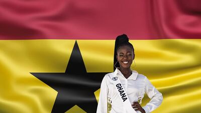 Rebecca Otcherewaa Ohene, Miss Ghana.