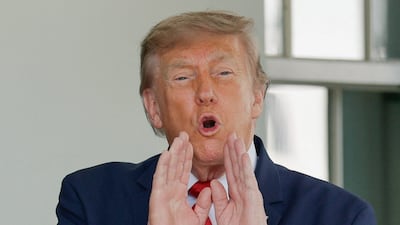 Donald Trump says he has replaced the toll after 'highly productive conversations with Middle East leadership'. Reuters
