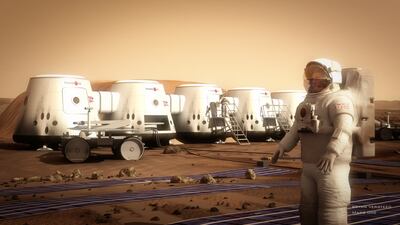 What would a human settlement on Mars actually look like? Scientists are busy trying to conceive models. Courtesy Bryan Versteeg / Mars One