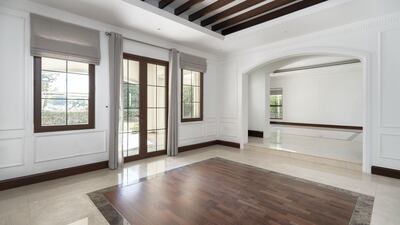 The ceiling adds to the rustic Italian feel Courtesy LuxuryProperty.com