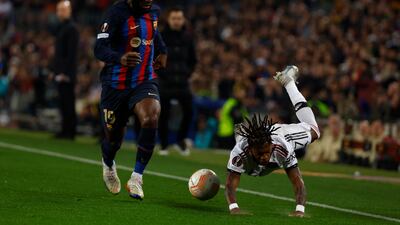 Franck Kessie – 4 Ineffective for long periods, allowing United to gain a foothold in the game. Couldn’t provide an adequate shield for his side’s rejigged defence and it was unsurprising when Xavi hooked him after falling behind. AP