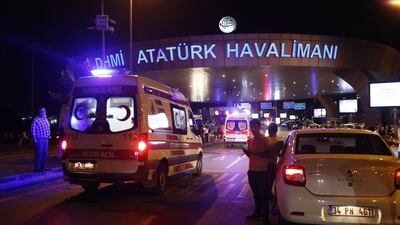 Anouar Bayoudh's father, Fathi, was killed along with 43 others in a gun and bomb attack at Istanbul’s Ataturk airport on June 28, 2016. Sedat Suna/EPA