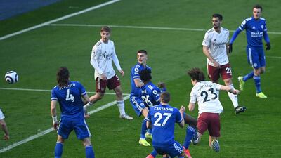 David Luiz - 7: Brave diving header from William cross to level scores after 39 minutes. Excellent interception on Albrighton’s cross that was heading straight for Vardy. PA