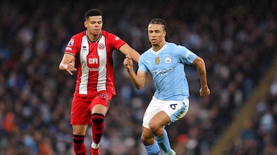 Found Osula's pace troublesome at times. Tidied up as Slimane looked to break five minutes before half-time. Getty Images