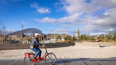 A cycle along the waterfront, visit to the V&A or a meal in the West End are among the highlights of a trip to Dundee. Photo: Visit Scotland