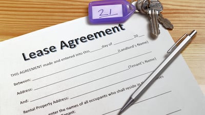 In most rental contracts, the penalty for leaving before a tenancy period expires is one to two months’ rent. Photo: Getty Images