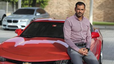 Yousef Barhoumi is considering moving homes to avoid the new Abu Dhabi road toll. Chris Whiteoak / The National