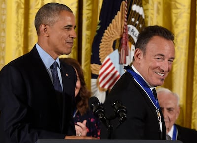 Bruce Springsteen is one of America's most famous musicians. AFP