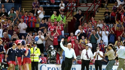Crystal Palace manager Terry Venables in 1988. Allsport