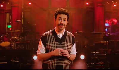 Ramy Youssef recently gained attention for his comments supporting peace in Gaza on the Oscars red carpet. Photo: YouTube