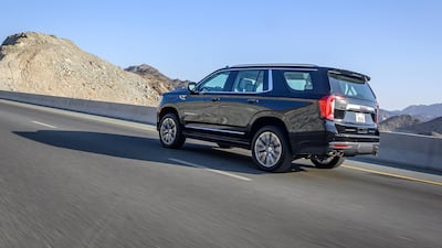 There's no lack of power in a Yukon.