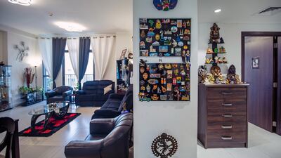 Her interior design style is very homely