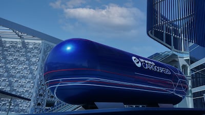 Hyperloop is poised to revolutionise the on-demand global logistics market. Photo: Virgin Hyperloop