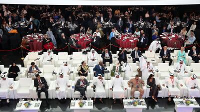 Delegates attend the opening day of the Future Innovation Summit.