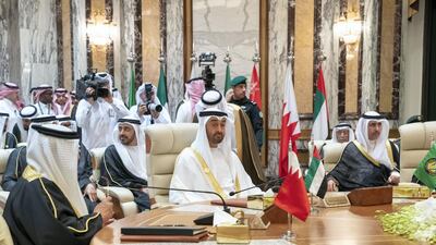 Sheikh Mohamed bin Zayed at the summit.