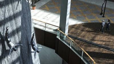 Much like modern city centres, The Dubai Mall has created areas that are quieter, busier, cooler, lighter or louder. Reem Mohammed / The National