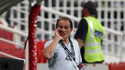 Manager: Umberto Barberis. Club: Dubai. Suceeded: Martin Rueda, after sacking this season. Club coaches since 2008/09: Nine. Mike Young / The National