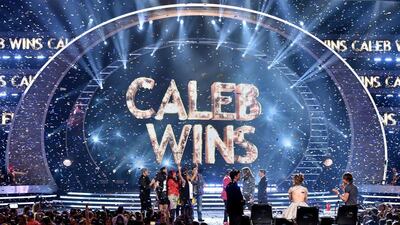 American Idol winner Caleb Johnson onstage during last year's finale. Viewers of shows like this one are looking for escapism, not reality, says Rob Long. (Kevin Winter/Getty Images/AFP)