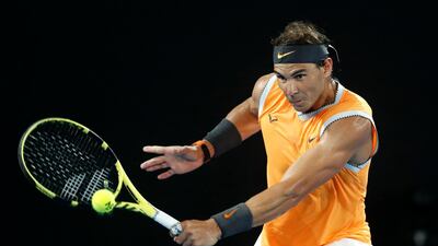 Rafael Nadal, who is vying for a second Australian Open title, beat Frances Tiafoe on Tuesday. Aly Song / Reuters