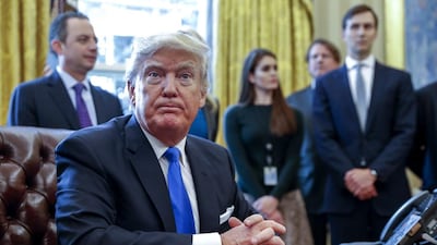 US President Donald Trump has a unique personality and an unusual way of thinking. Shawn Thew/Pool via Bloomberg News