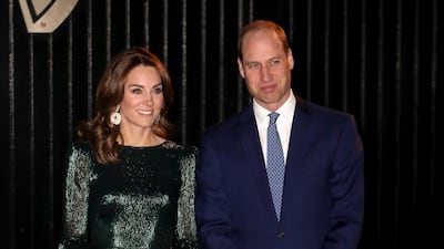 Prince William, Duke of Cambridge and Catherine, Duchess of Cambridge, arrive at a reception hosted by British ambassador Robin Barnett at the Guinness Storehouse on March 3. Getty Images