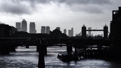 British private sector business activity, as measured by the research group Markit’s Purchasing Managers Index, sank in July to 47.7 points, compared to 52.4 last month. Andy Rain / EPA