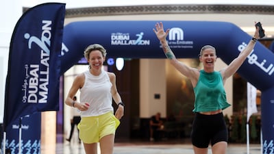 The Dubai Mallathon will run for three months after its debut success last August. Chris Whiteoak / The National