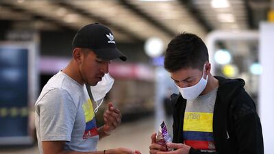 Sebastian Molano and Cristian Munoz are two of three UAE Team Emirates riders to be withdrawn from the Tour of Burgos. Getty