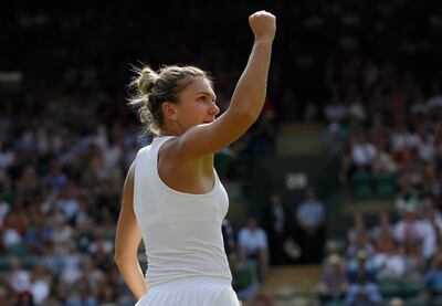 Simona Halep came through in straight sets against Saisai Zheng. Kirsty Wigglesworth / AP Photo
