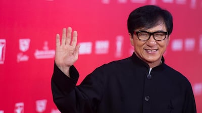 Jackie Chan is headed to Jodhpur, India, to film what is believed to be the most expensive leg in the Kung Fu Yoga production schedule. AFP PHOTO / JOHANNES EISELE