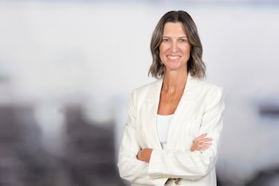 Leigh Girven, principal of Greenfield International School, has introduced a programme to prepare students for university. Photo: Taaleem Group