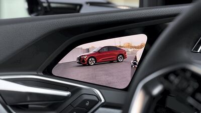 The Audi e-tron Sportback has just trundled into the UAE. All photos courtesy Audi