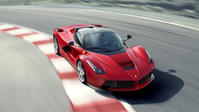 Number eight, Ferrari's LaFerrari. Courtesy Ferrari