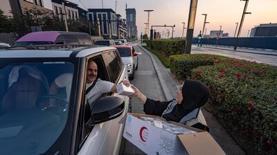 Muslims fast from sunrise to sunset every day of the month