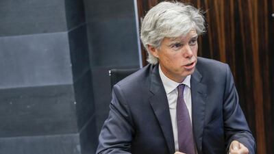 Arnaud Breulliac, Total’s president of exploration and production, says that being chosen as Abu Dhabi’s first partner for the new oil concessions was a very good achievement. Antonie Robertson / The National