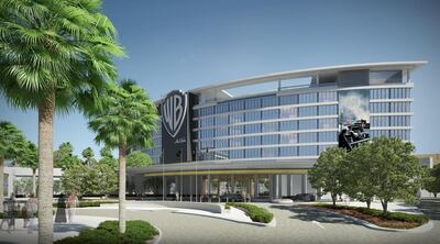 Hilton's WB Abu Dhabi is set to open in 2021. Courtesy Warner Bros / HIlton