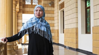 Therly Mainit has taken the name Alyssa. "For years I've been seeking some kind of inner peace and I found that in Islam," she says. Lee Hoagland/The National