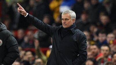 Tottenham Hotspur's Portuguese head coach Jose Mourinho is a fan of boxing and was given a special invitation to the Clash on the Dunes. AFP / Oli SCARFF